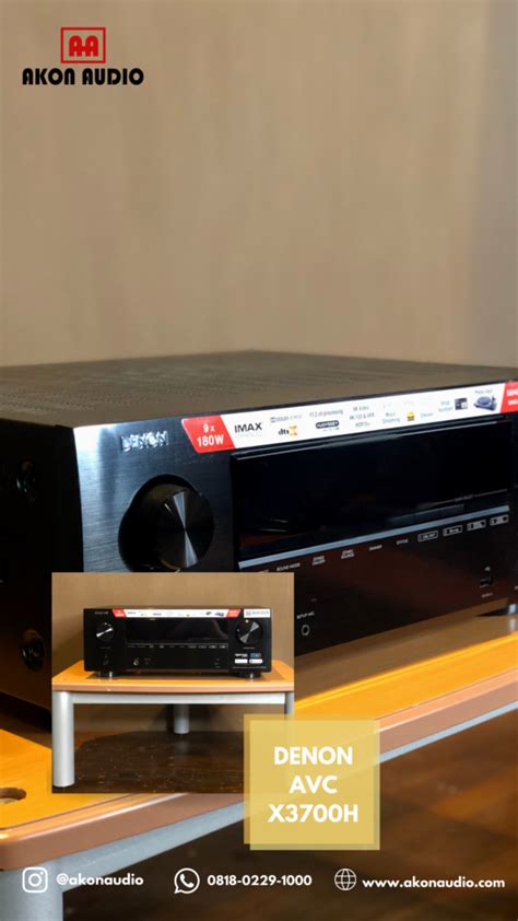 Jual Amplifier Denon Avc X3700h Akon Audio Toko Alat Sound System