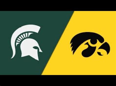 Iowa Vs Michigan State GAME PREVIEW YouTube