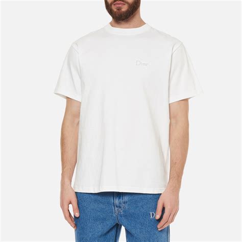 Мужская футболка Dime Dime Classic Small Logo, DIMEF18-WHT