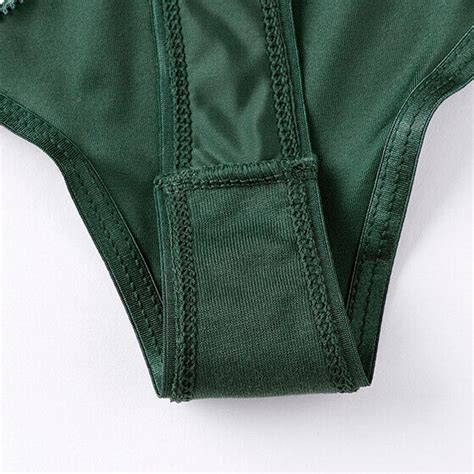 Pack Lot Sexy Womens Satin Panties Thongs G String Lingerie High Cut Underwear Ebay