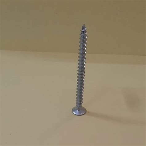 Mild Steel Chipboard Screw Zinc Plated Size Diameter X Length