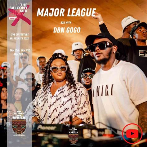 Major League Djz & Dbn Gogo - Amapiano Balcony Mix (Live XPERIENCE B2B) - ZAtunes