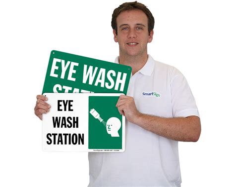 Printable Eyewash Station Sign