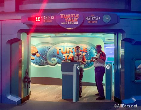 PHOTOS VIDEO Turtle Talk With Crush Has Reopened At EPCOT AllEars Net