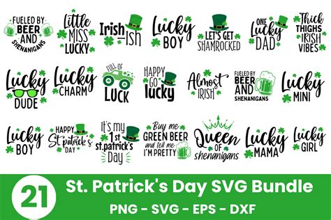 St Patricks Day Svg Bundle Bundle · Creative Fabrica