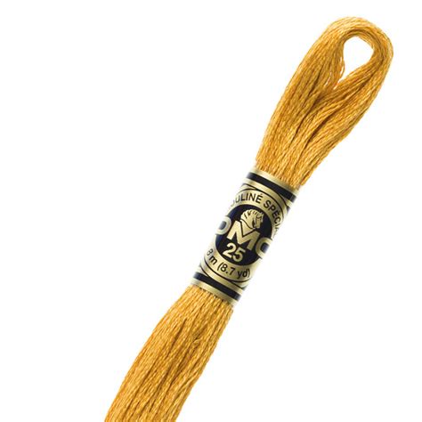 DMC 783 Cotton Embroidery Floss - Stitched Modern