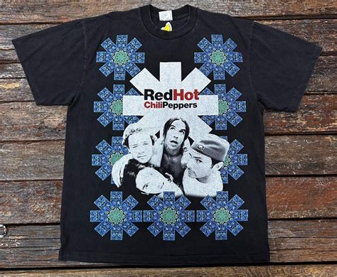 Bootleg Red Hot Chili Peppers Men S Fashion Activewear On Carousell