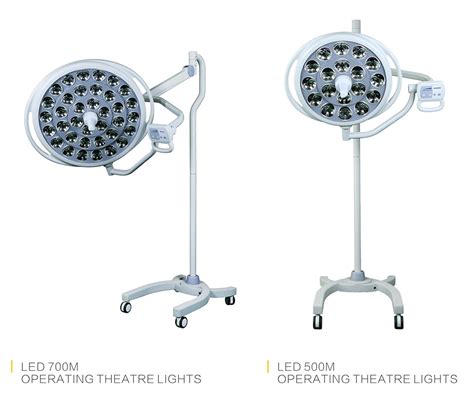 LUMIÈRES DE BLOC OPÉRATOIRE LED 500 ET LED 700 Techart Medical