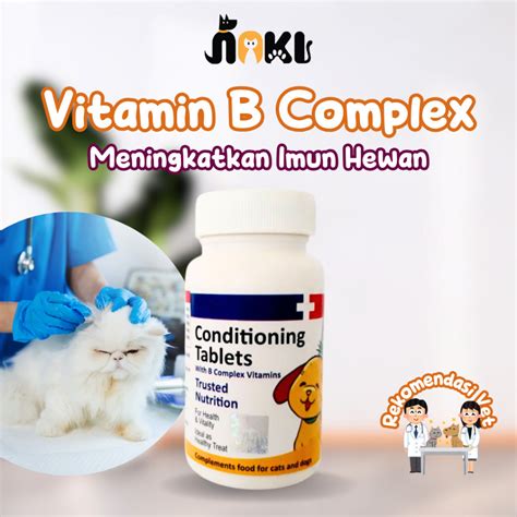 Jual GROSIR VITAMIN B COMPLEX FOR PET KUCING DAN ANJING SUPLEMEN