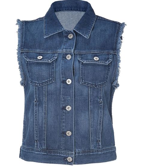 Mid Blue Jean Vest Work A Boho Chic Edge Into Every Outfit With