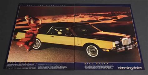 PRINT AD Sexy Heels Fashion Long Legs Lady Blonde Mark VI Lincoln Car Art PicClick UK