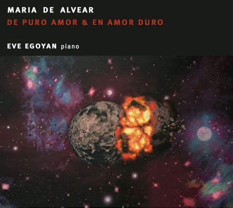 Maria De Alvear De Puro Amor En Amor Duro 2 CD Soundohm