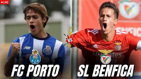 FUTEBOL SUB19 FC PORTO Vs SL BENFICA EM DIRETO YouTube