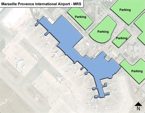 Marseille Provence MRS Airport Terminal Map