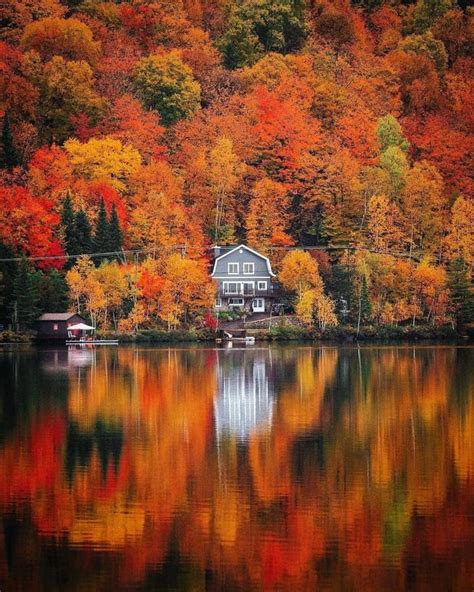 Fall Colors In Quebec Canada Rmostbeautiful