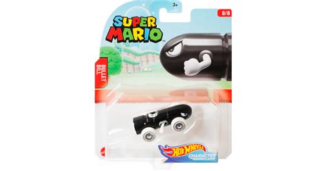 Mattel Hot Wheels Super Mario Bil Bullet Bill Pris