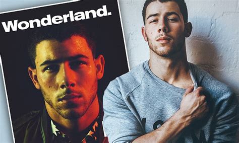 Nick Jonas Opens Up About Sex And His Gay Icon Status In Wonderland Interview Daily Mail Online