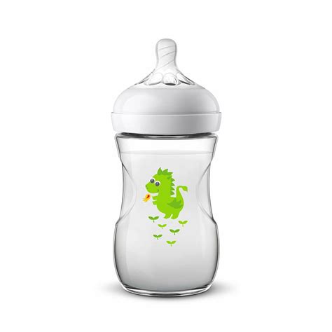 Бутылочка Natural с рисунком 1 мес+, 260 мл, Philips Avent : купить по ...