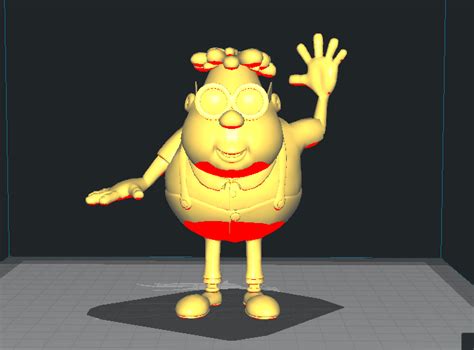 Obj File Carl Wheezer Fixed・3d Printing Idea To Download・cults