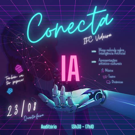 Inteligência Artificial (IA) será tema do 1º Conecta IFC Videira