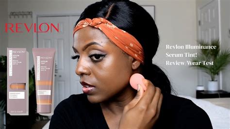 New Revlon Illuminance Serum Tint Review Wear Test Youtube