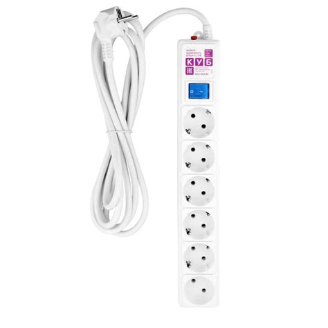 Сетевой фильтр Power Cube SPG(5+1)-16B-3M - купить по выгодной цене в ...