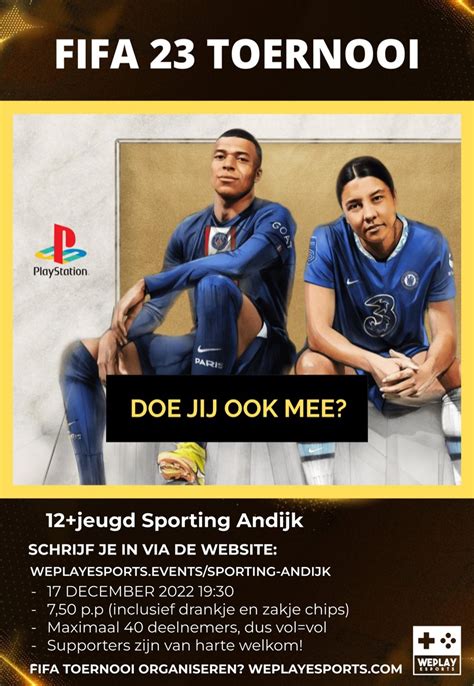 Fifa 23 Toernooi Sporting Andijk