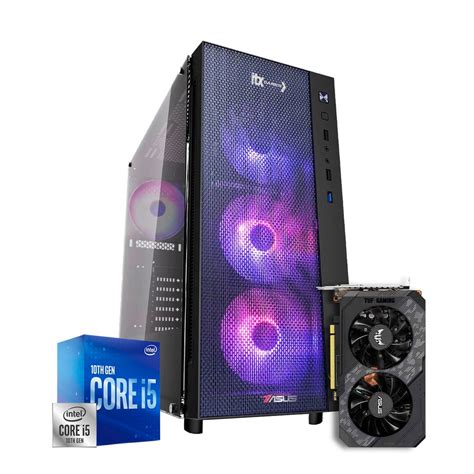 Pc Itx Gamer Arena Powered By Asus Core I F Tuf Gtx Super