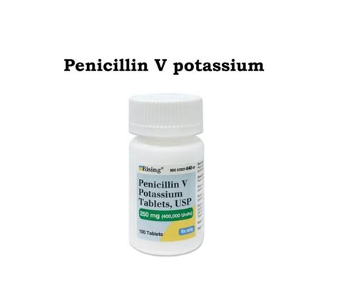 Penicillin V Potassium Uses Dose Side Effects Antibiotics