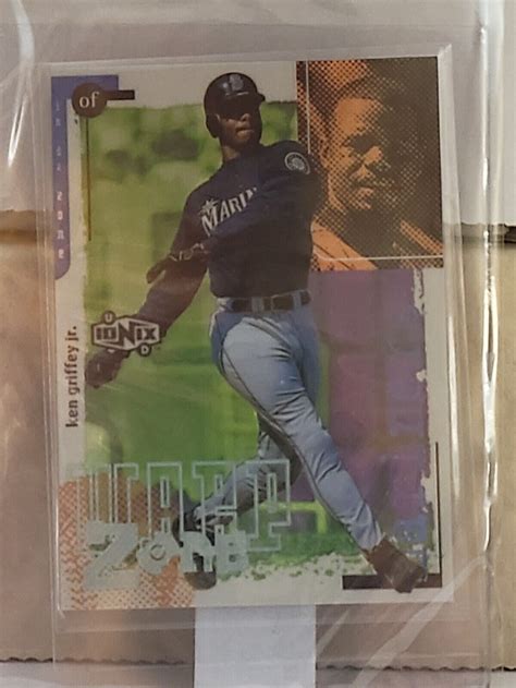 Ken Griffey Jr 1999 UD Ionix Warp Zone 1 288 Rare Mint Or Better EBay