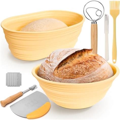 Amazon Silicone Bread Proofing Basket Set Inches Round