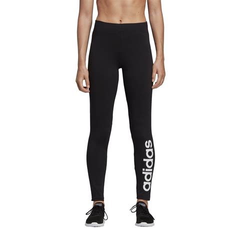 Adidas Womens Essentials Linear Leggings Black Bmc Sports