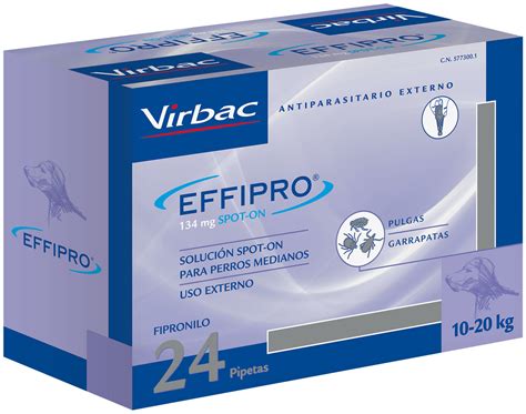 Virbac Pipetas Effipro Soluci N Spot On Para Perros De A Kg