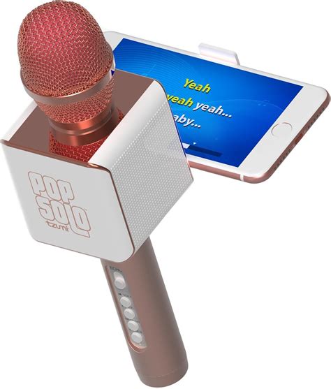 Amazon Tzumi Popsolo Professional Bluetooth Karaoke Microphone And