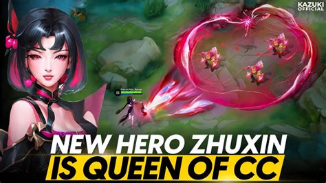 Zhuxin Is Yuzhong S New Rival Queen Of Cc Is Here New Hero Zhuxin Mlbb Youtube