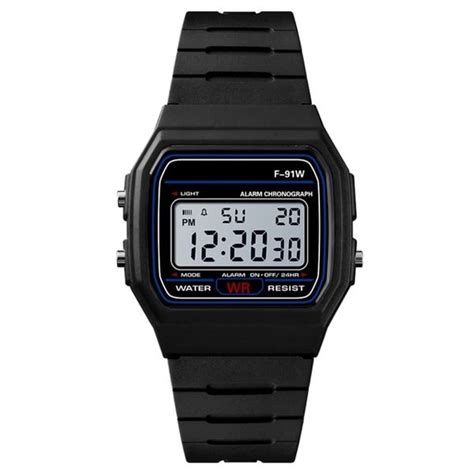 HONHX Digitalt Armbåndsur Sort - Køb på 24hshop.dk