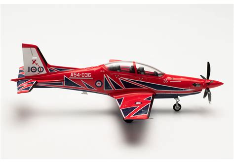 Herpa Royal Australian Air Force Pilatus Pc Roulettes Aerobatic