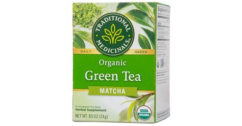 Traditional Medicinals Green Tea Matcha With Toasted Rice Organic