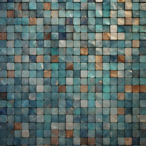 Premium AI Image | Mosaic Tile Texture