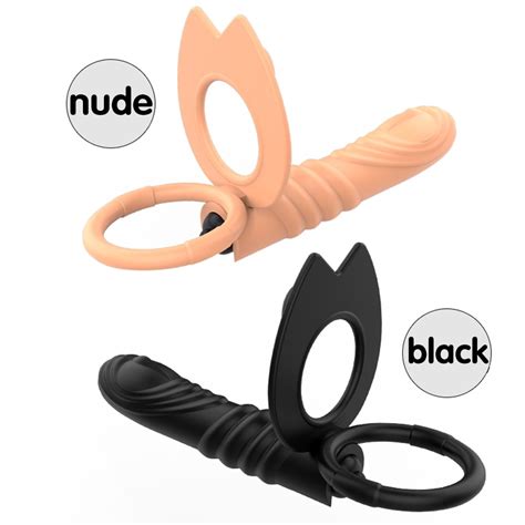 Frequency Double Penetration Anal Plug Dildo Vibrator Butt Plug