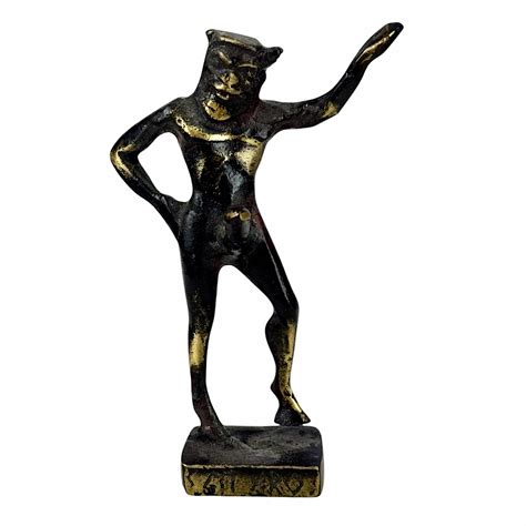 PAN Satyr Greek Nude God Of Nature Faunus Figurine Statue Sculpture 9 25 Inches Greek Artworks