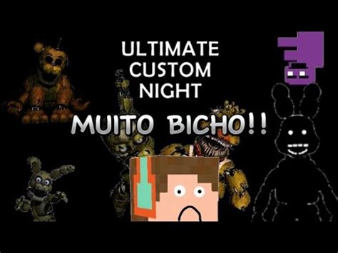 Animatronicos Contra Uma Nica Pessoa Ultimate Custom Night