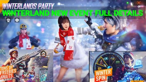 Winterland Party Event Full Details In Free Fire Winterland Wheel