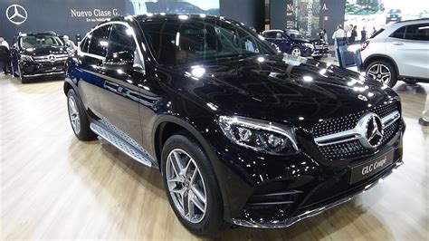 2018 Mercedes Benz Glc 250d 4m Coupé Exterior And Interior Salon Madrid Auto 2018 Youtube