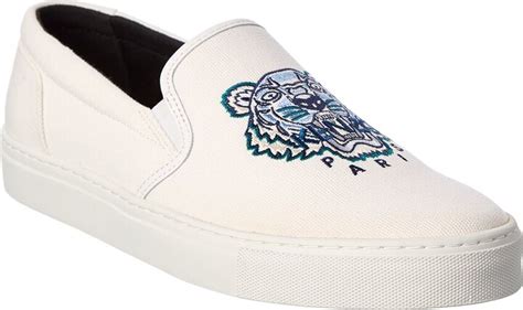 Kenzo K Skate Tiger Canvas Slip On Sneaker Shopstyle