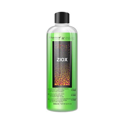 Shampoo ZIOX Removedor Chuva Ácida Pintura ALCANCE 500ml