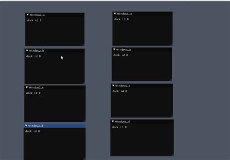 How To Prevent Two Different Imguiwindowclass From Docking Within Each