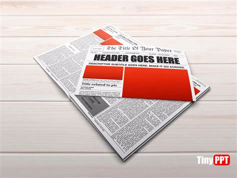 Newspaper Template Google Slides ‣ TinyPPT