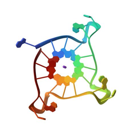 Rcsb Pdb Ip Structure Of Human Telomeric Dna At Angstroms