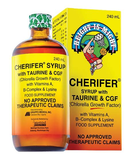 Cherifer Multivitamin Supplement Syrup 240ml St Joseph Drug Online